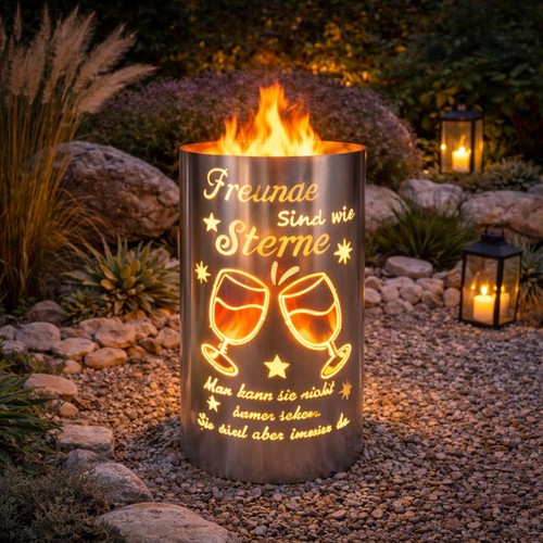 Tiko design feuertonne stahl - tiko-design®,