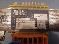 Trenntransformator 275 VA