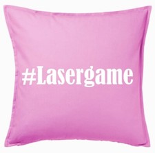 Lasergame kissenbezug pink - #lasergame,