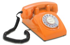Opis 60s cable: Telefon mit