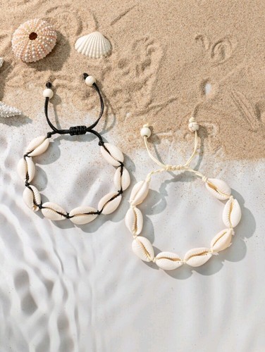 Muschelarmband kaurimuschel - muschelarmband,