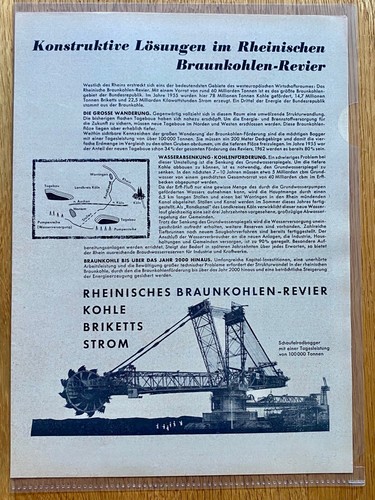 Rheinisches braunkohlen revier - rheinisches,