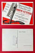 Reklame AK um 1935 DREM CUTTER Schneidelineal   ( 154226