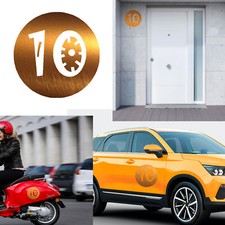 Aufkleber Vinyl von / Aus