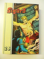 1x Comic - Sigurd. Band 28. (Hardcover Gelb) Wäscher/Hethke. Ausgabe 1987.