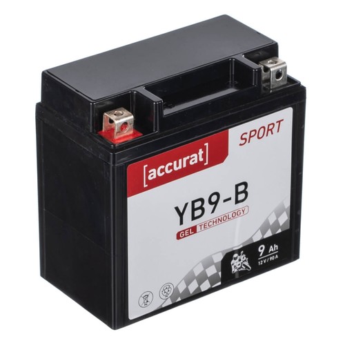 Motorradbatterie yb9 gel 12v - yb9-b,