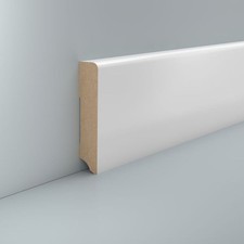 MDF Sockelleiste weiß 19 x 96