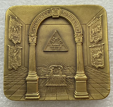 Freimaurer Bronzemedaille -