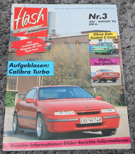 Flash 1992 opel calibra - 3/1992,