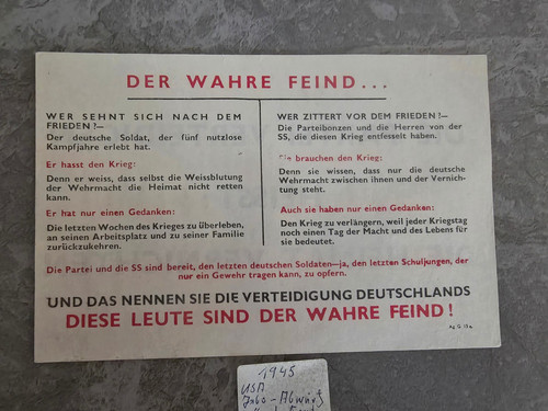 Amerikanisches flugblatt der - amerikanisches, "der