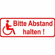 Abstand Halten Rollstuhlfahrer