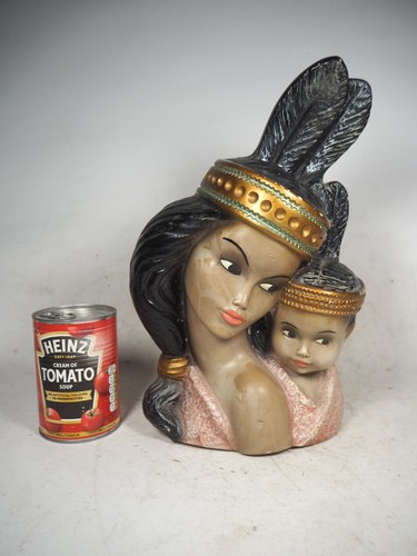 Mid century chalkware - century,