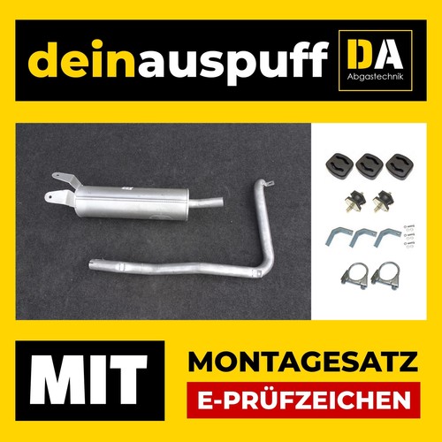 Auspuffanlage für mercedes - für,