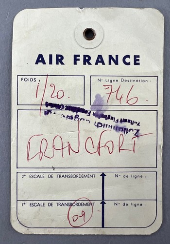 Air france frankfurt vintage - france,