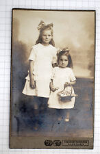 CDV Carte de Visite | vintage | Motiv zwei Mädchen