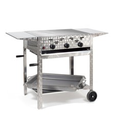 Edelstahl-Brenner Gasgrill
