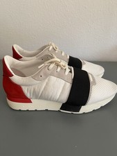 Balenciaga Race Runner, Sneaker, Weiß/Rot/Blau, Gr. 40