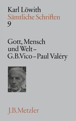 Karl löwith gott mensch - gott,,
