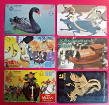 6 Telefonkarten THAILAND