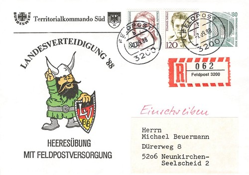 155415 feldpost bundeswehr - feldpost,