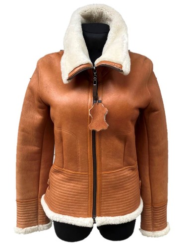 Damen lammfelljacke lederjacke - damen,