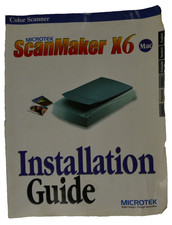Microtek scanmaker - scanmaker, x6