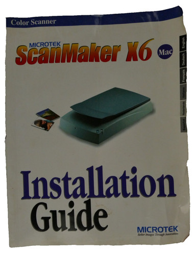 Microtek scanmaker - scanmaker, x6