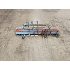 gebrauchtes Fassadengerüst Layher Assco 27 m² mit Robustboden