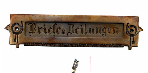 Brief zeitung post schlitz - post,