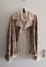 LE COMTE Lederjacke mit Kaninchenfell Gr. 44 TOP Zustand