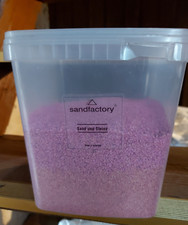 Deco Sand / Steine Pink Dekosand Farbsand Bastelsand Perlkies über 5 kg