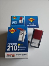 FRITZ! DECT 210 Intelligente Steckdose Spritzwassergeschützt IP44 OVP TOP