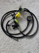 Atemregler Poseidon XSTREAM m. erster Stufe XSTREAM, Octopus & PoseidonFinimeter