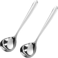 Edelstahl suppenlöffel 20cm - suppenlöffel,