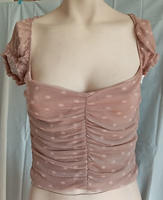 Shirt crop top mit - crop,