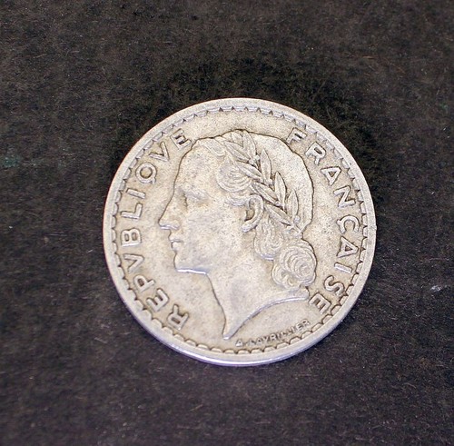 Münze frankreich francs - münze, 5