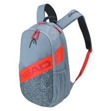 Head Elite Backpack Gray/Orange Tennistasche Tennis bag