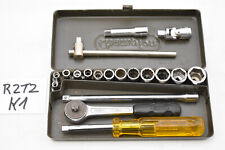 Ratsche 1/4" Knarrenkasten Steckschlüsselsatz Hazet Saltus Gedore Ex. Bundeswehr