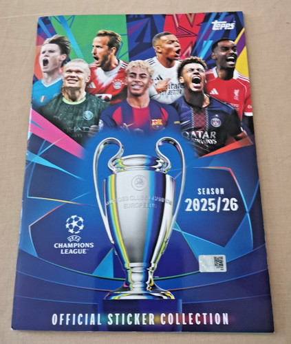 Topps uefa 2025 - topps, 2025/26