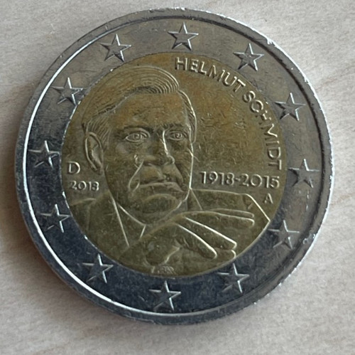 Euro münze 2018 helmut - münze,