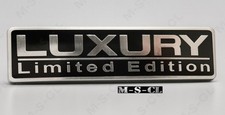3D Luxury Limited Edition  Aluminium  Auto Aufkleber Logo KFZ Sticker Schriftzug