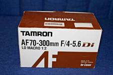 Tamron AF 70-300mm 4-5,6 Di LD Macro 1:2 digital. Objektiv 62mm für CANON EOS 1A