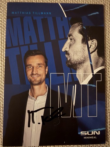 Handsignierte autogrammkarte - handsignierte,