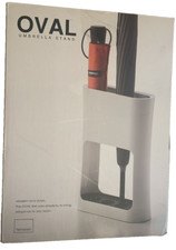 Yamazaki 6979 OVAL Schirmständer - weiß