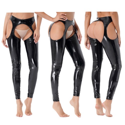 Damen sexy kunstleder - damen,