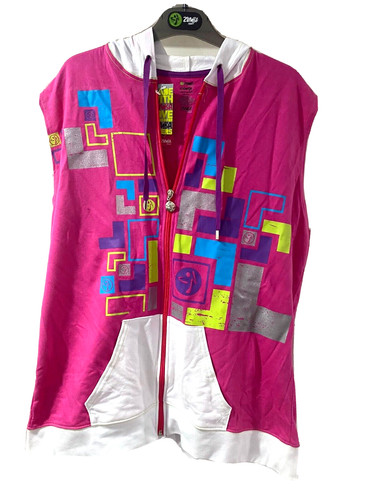 Damen ärmellos puzzle - ärmellos, rosa