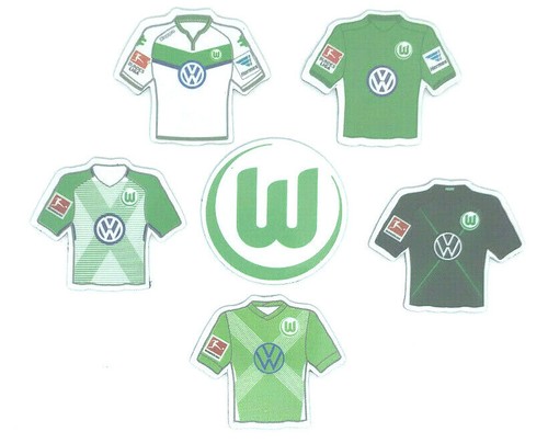 Vfl wolfsburg trikot magnet - wolfsburg,