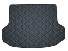 Graphit Gestepptes Öko Leder Kofferraumteppich für Hyundai ix35 ix-35 2009-2015