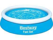Bestway Fast Set Aufstellpool Pool Schwimmbecken Blau Rund Ø 183 cm x 51 cm37