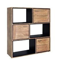 Büroregal Bandung Regal Vollholzregal Vollholzmöbel Büromöbel Bücherregal Wohnen